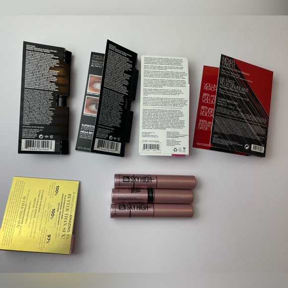 Mascara Travel Mini Bundle MAC NARS Too Faced Maybelline Grande Lash New - Picture 4 of 6